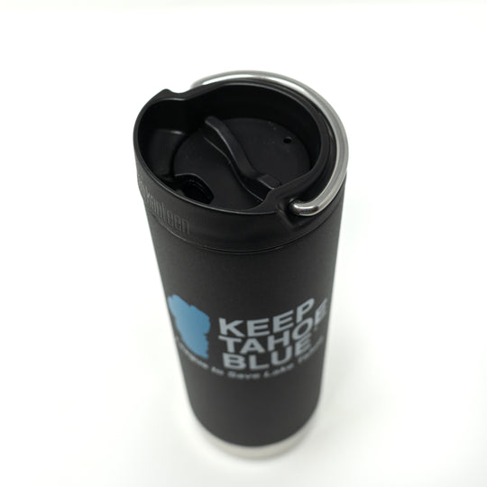 Insulated Matte Black Café Mug