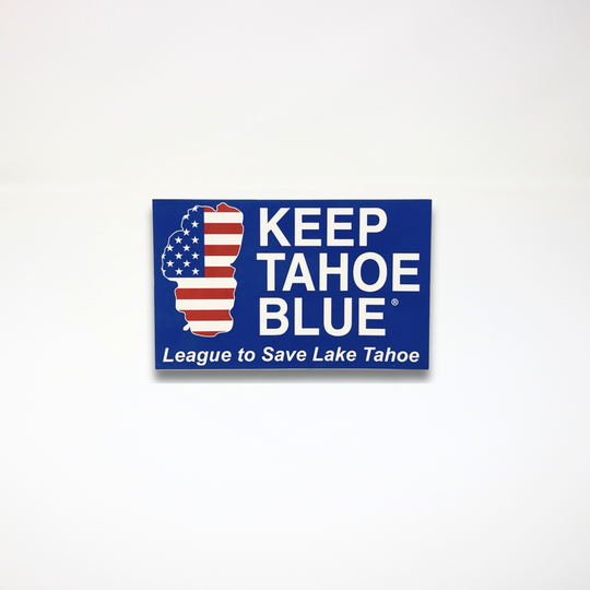 Keep Tahoe Blue Flag Sticker