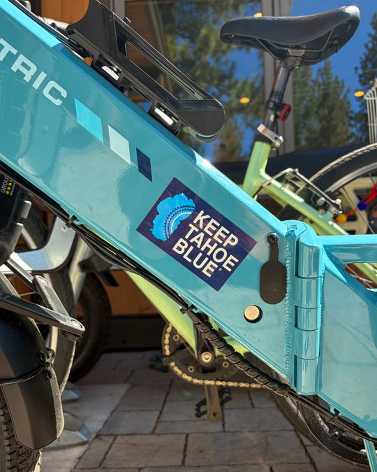 Keep Tahoe Blue Bike Sticker