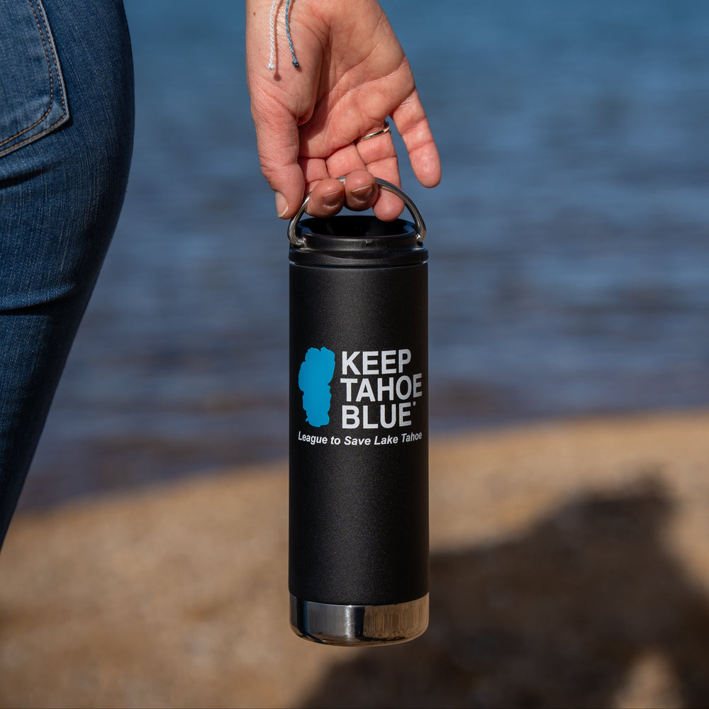 Insulated Matte Black Café Mug