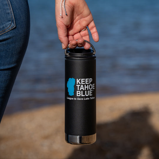 Insulated Matte Black Café Mug