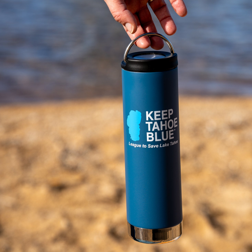 Insulated Blue Loop Lid Mug