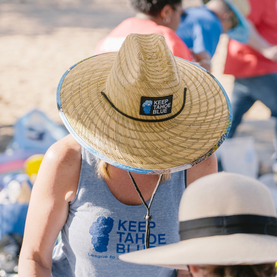 Tahoe Blue Straw Hat