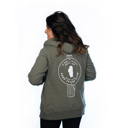 Trail Marker Zip Hoodie