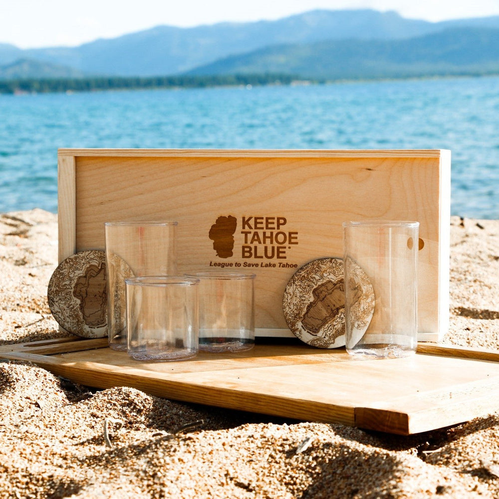 Handblown Tahoe Drinkware - Box Set