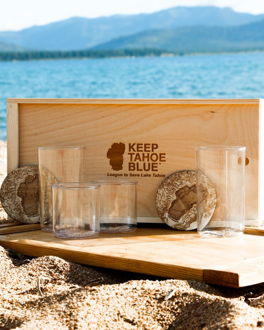 Handblown Tahoe Drinkware - Box Set