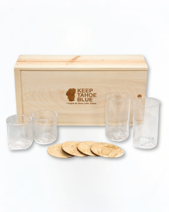 Handblown Tahoe Drinkware - Box Set