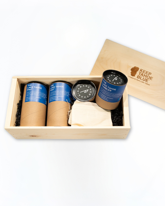 Handblown Tahoe Drinkware - Box Set