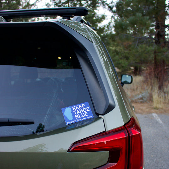 Keep Tahoe Blue English Stickers & Decals