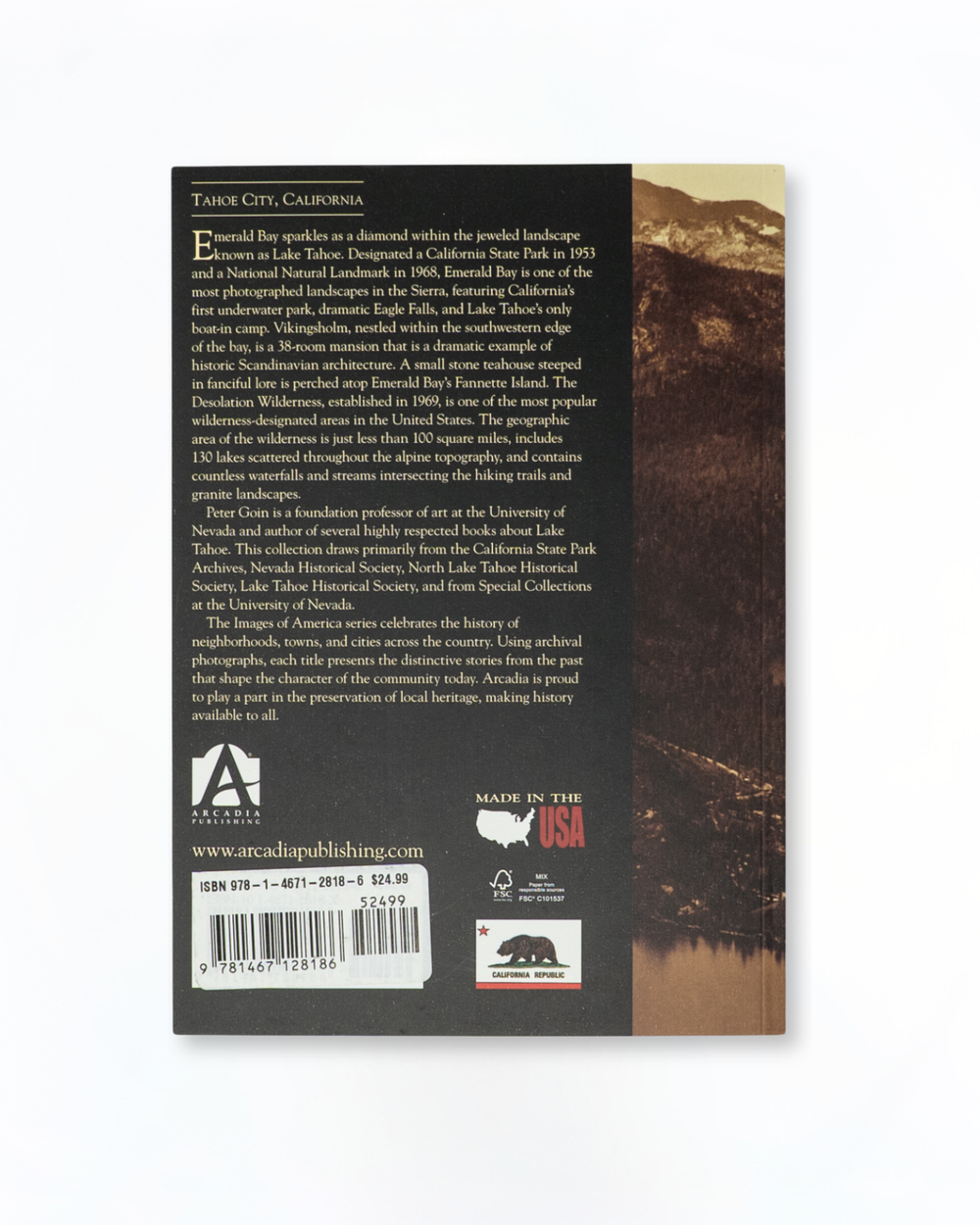 Images of America: Emerald Bay and Desolation Wilderness