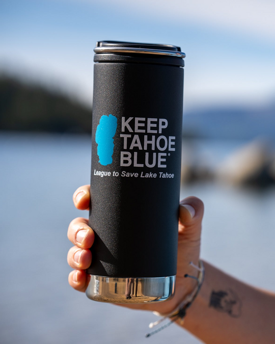 Insulated Black Café Mug