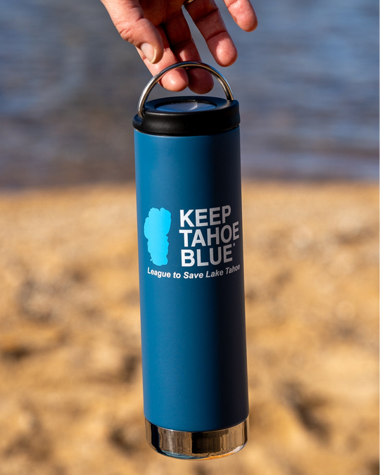 Insulated Blue Loop Lid Mug