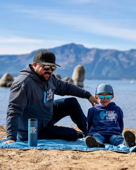 Insulated Blue Loop Lid Mug