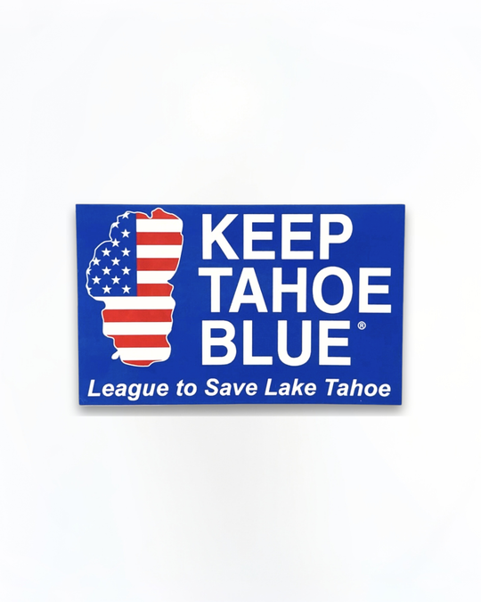 Keep Tahoe Blue Flag Sticker