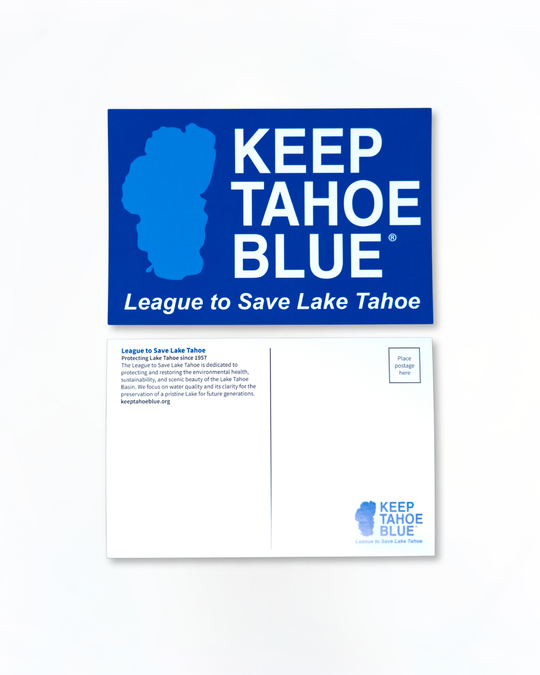 Keep Tahoe Blue Postcard