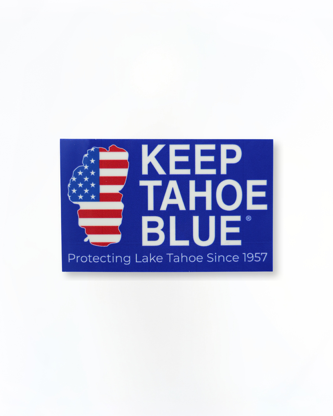 Keep Tahoe Blue Flag Sticker