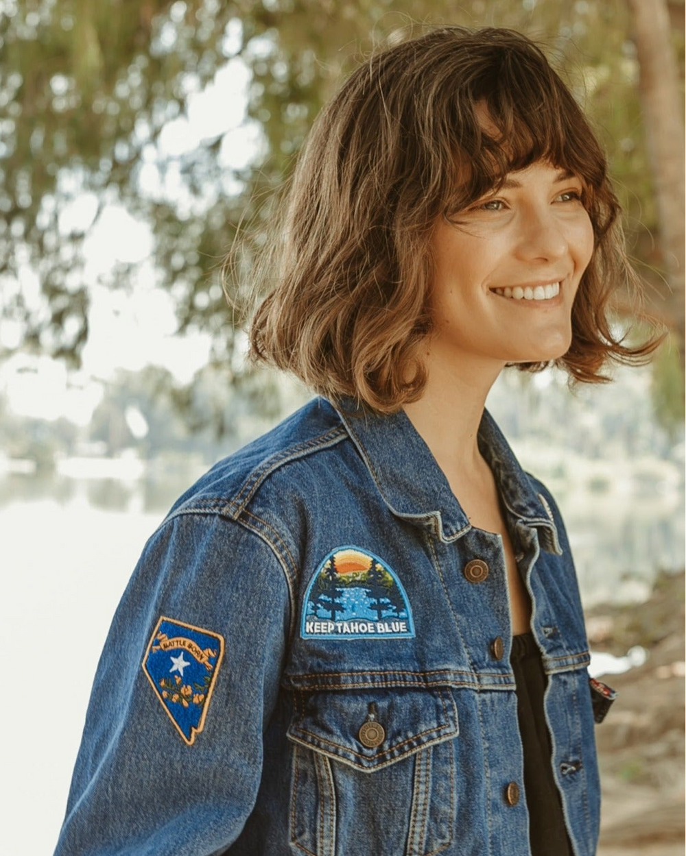 Levi's Exclusive Keep Tahoe Blue Trucker Jacket