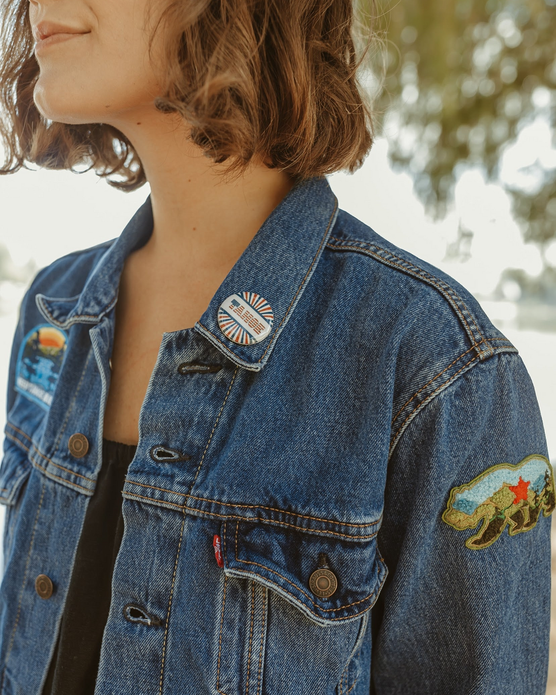Levi's Exclusive Keep Tahoe Blue Trucker Jacket