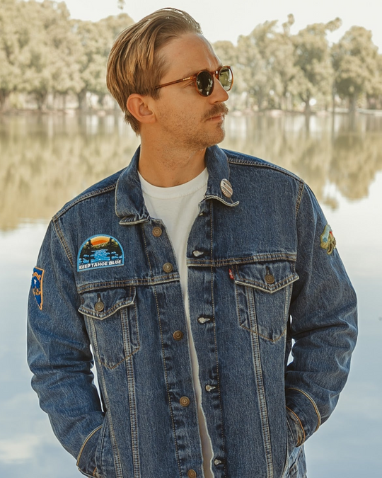 Levi's Exclusive Keep Tahoe Blue Trucker Jacket
