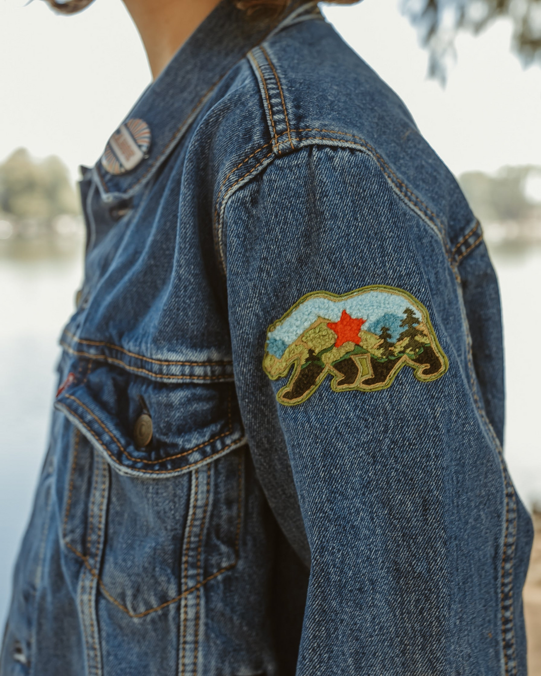 Levi's Exclusive Keep Tahoe Blue Trucker Jacket