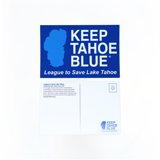 Keep Tahoe Blue Postcard
