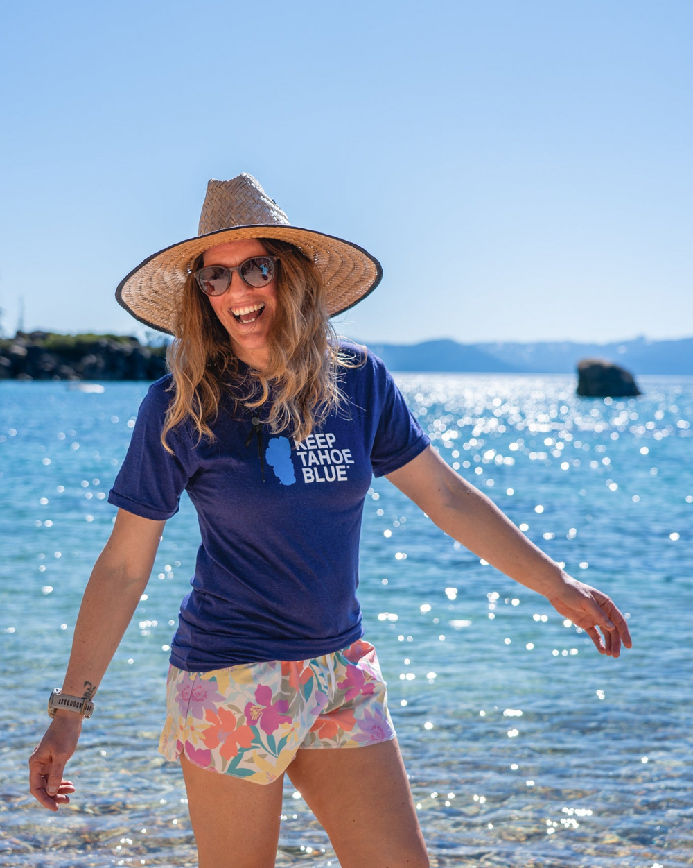 Royal Keep Tahoe Blue Tee