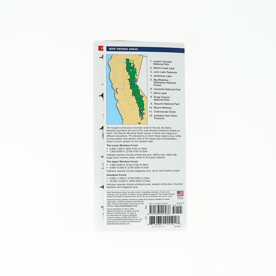 Sierra Nevada Birds