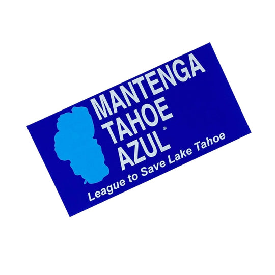 Spanish Keep Tahoe Blue Bumper Sticker