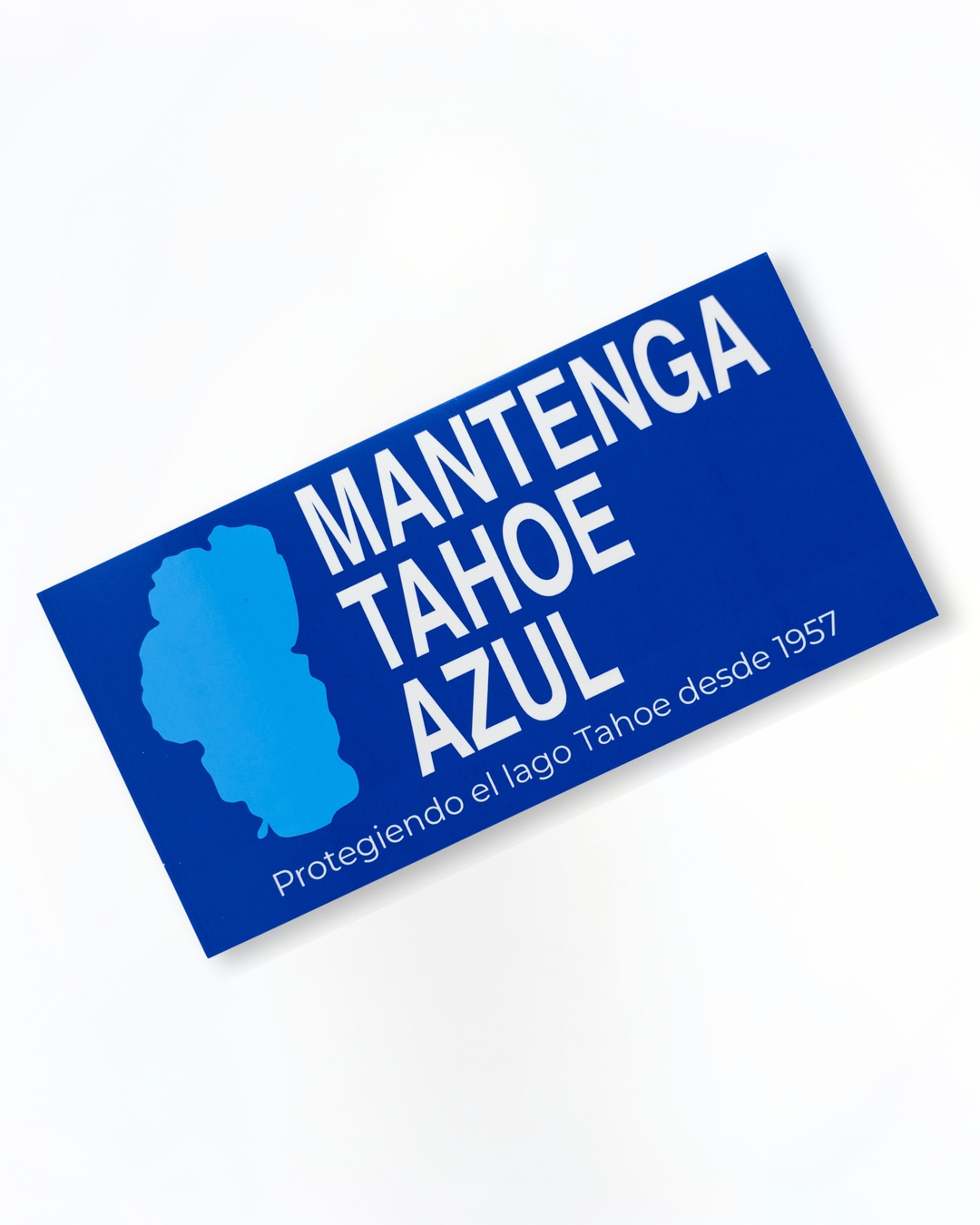 Keep Tahoe Blue Spanish Sticker