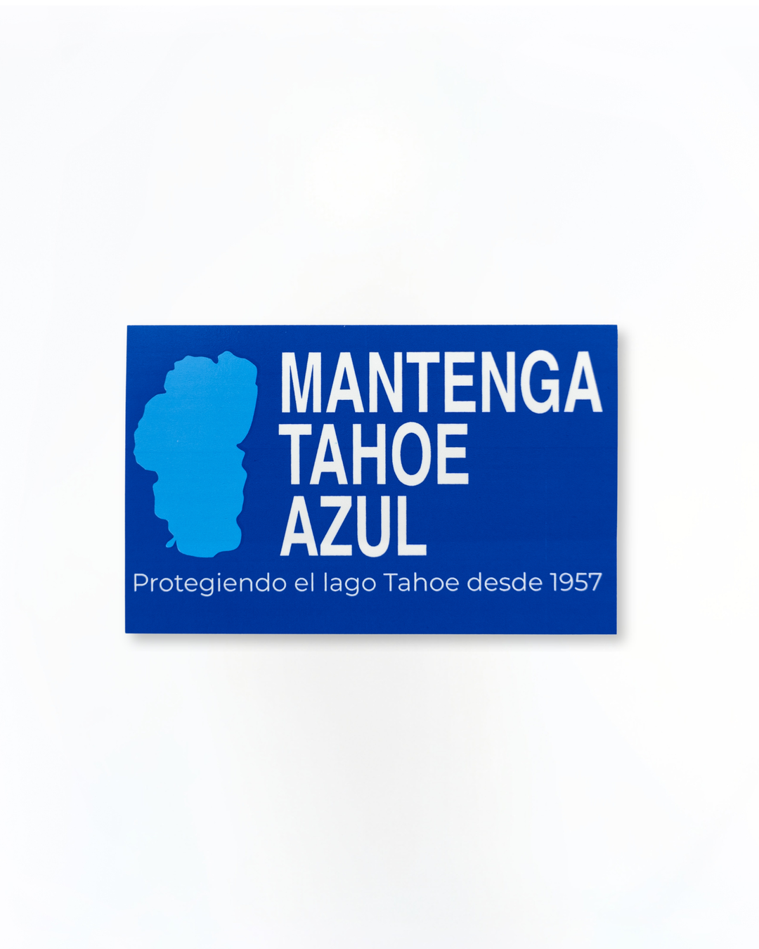 Keep Tahoe Blue Spanish Sticker