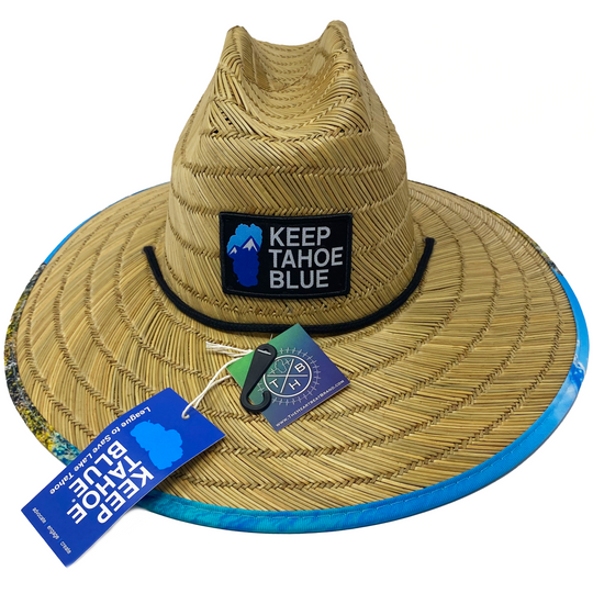 Tahoe Blue Straw Hat