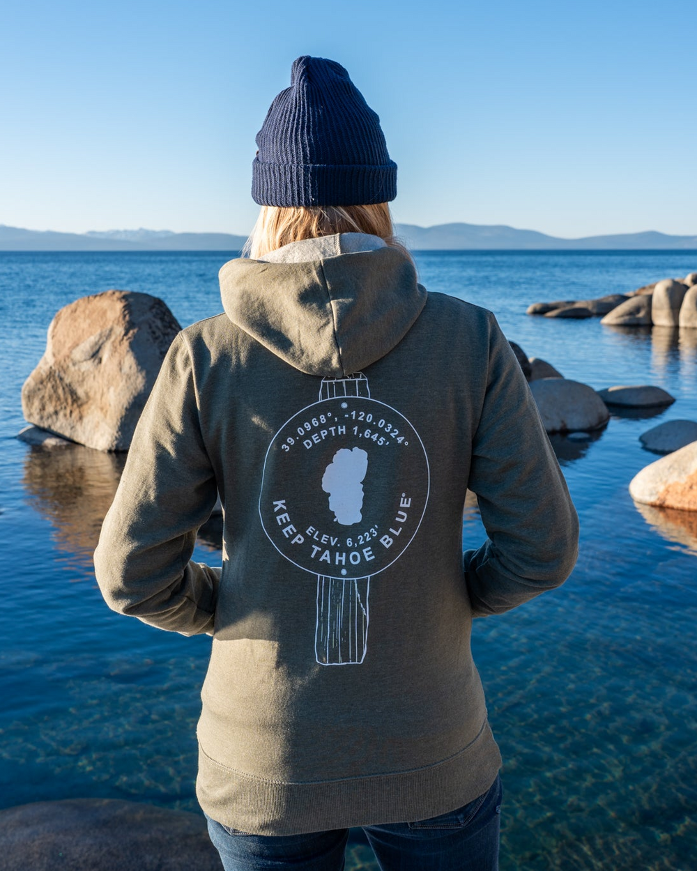 Trail Marker Zip Hoodie