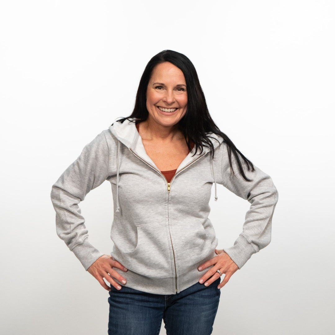 Women's Grey Galaxy Hoodie