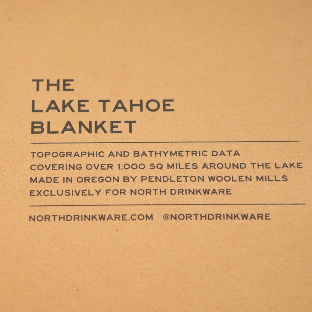 packaging of Lake Tahoe Blanket 