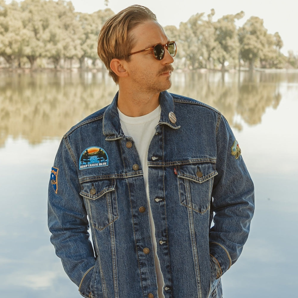 Levi's Exclusive Keep Tahoe Blue Trucker Jacket