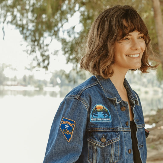 Levi's Exclusive Keep Tahoe Blue Trucker Jacket