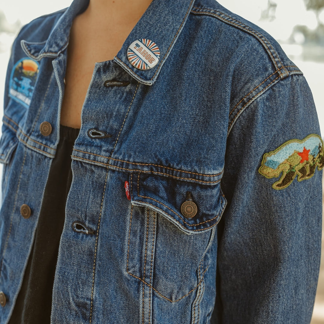 Levi's Exclusive Keep Tahoe Blue Trucker Jacket